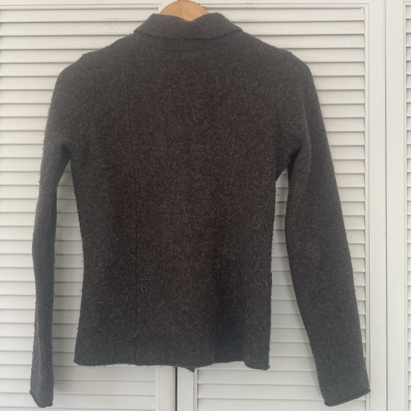 HORNY TOAD Gray Asymmetrical Cardigan - Picture 4 of 7